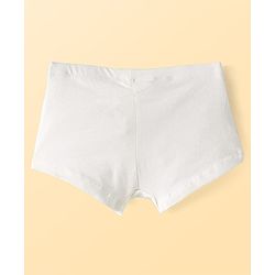 Pine Kids Cotton Elastane Knit Panties With Heart Print Pack of 3 - Multicolor
