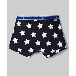 Pine Kids Cotton Elastane Knit Printed Trunks Pack of 3 - Multicolor