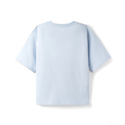 Pine Kids Disney Half Sleeves T-Shirt With Minnie Mouse & Friends Graphics - Blue