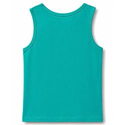 Pine Kids Cotton Lycra Knit Sleeveless Solid Vests Pack of 3 - Multicolor