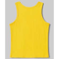 Pine Kids Cotton Lycra Knit Sleeveless Solid Vests Pack of 3 - (Color May Vary)