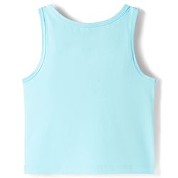 Pine Kids Cotton Lycra Knit Sleeveless Solid Vests Pack of 3 (Color May Vary)