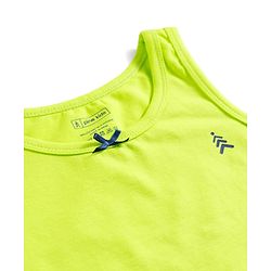 Pine Kids Cotton Lycra Knit Sleeveless Solid Vests Pack of 3 (Color May Vary)