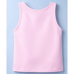 Pine Kids Cotton Lycra Knit Sleeveless Solid Vests Pack of 3 (Color May Vary)