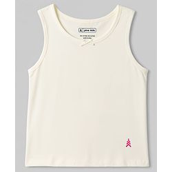 Pine Kids Cotton Lycra Knit Sleeveless Vests Pack of 3 - (Color May Vary )
