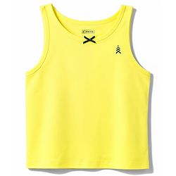 Pine Kids Cotton Lycra Knit Sleeveless Solid Vests Pack of 3 (Color May Vary)