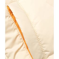 Pine Kids Woven Full Sleeves Hooded Padded Jacket with Colour Block Stripes - Off White