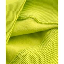 Pine Kids Knit Full Sleeves Solid Sweatshirt - Limegreen
