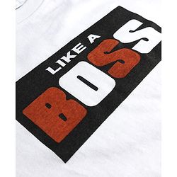 Pine Kids Cotton Woven Half Sleeves Printed Shirt & Sleeveless T-Shirt With Text Print - Multicolor