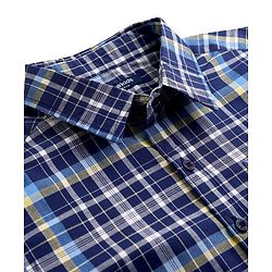 Pine Kids Cotton Woven Shirt Half Sleeves Checks Multi Color 4-5 Years