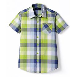 Pine Kids Cotton Woven Shirts Checks Multi Color 4-5 Years