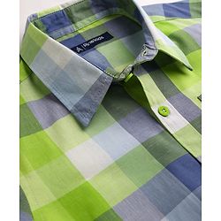 Pine Kids Cotton Woven Shirts Checks Multi Color 4-5 Years