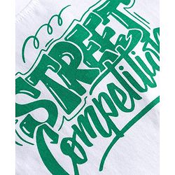 Pine Kids Cotton Woven Full Sleeves Checks Shirt & Printed T-Shirt - Green