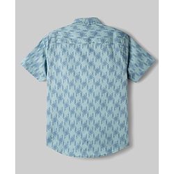 Pine Kids Cotton Woven Half Sleeves Printed Shirt & T-Shirt - Multicolor