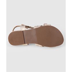 Pine Kids Velcro Closure Sandals - Golden
