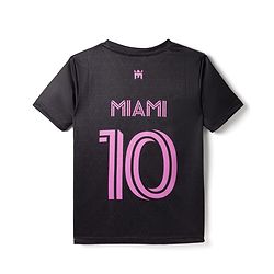 Pine Active Knit Half Sleeves Printed T-Shirt - Black