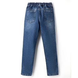 Pine Kids Denim Woven Washed Full Length Jeans - Blue