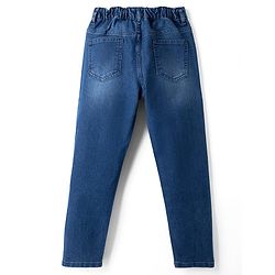 Pine Kids Denim Woven Washed Full Length Jeans - Blue