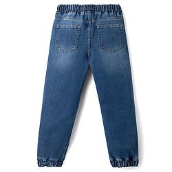 Pine Kids Denim Woven Washed Full Length Jeans - Blue