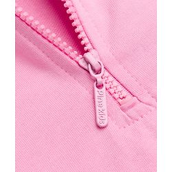 Pine Kids 100% Cotton Knit Raglan Full Sleeves Floral Printed Sweatshirt - Pink