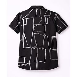 Pine Kids Cotton Woven Printed Shirts Half Sleeves Collar Multi Color 4-5 Years