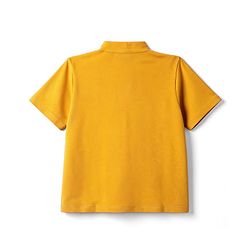 Pine Kids Cotton Knit Half Sleeves T-Shirt & Shorts Set - Golden & Grey