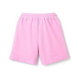 Pine Kids Cotton Knit Half Sleeves Top & Shorts Set with Miami Print - Pink