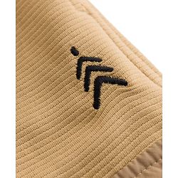 Pine Kids Cotton Knit Full Length Lounge & Track Pants Solid With Embroidery - Beige