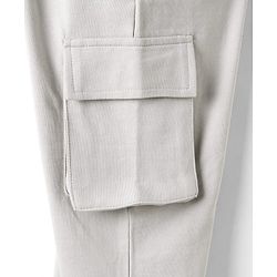 Pine Kids Cotton Knit Full Length Solid Track Pant With Pockets - Grey
