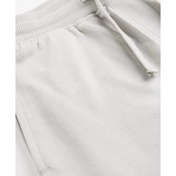 Pine Kids Cotton Knit Full Length Solid Track Pant With Pockets - Grey