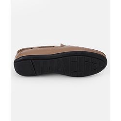 Pine Kids Slip On Formal Shoes - Tan
