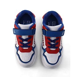 Pine Kids Marvel Velcro Closure Casual Shoes With Avengers Print - White & Red