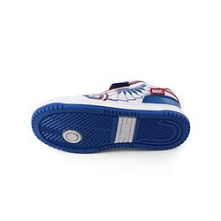 Pine Kids Marvel Velcro Closure Casual Shoes With Captain America Print - White & Red