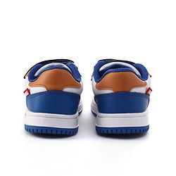 Pine Kids Marvel Velcro Closure Casual Shoes With Iron Man Print - Blue & White