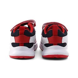 Pine Kids Marvel Velcro Closure Sneakers With Spider Man Print - Red & White