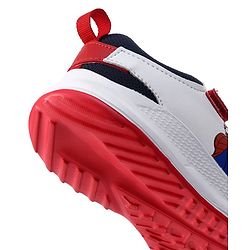 Pine Kids Marvel Velcro Closure Sneakers With Spider Man Print - Red & White