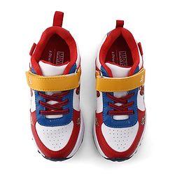 Pine Kids Marvel Velcro Closure Sneakers With Spider Man Print - Red & White