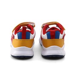 Pine Kids Marvel Velcro Closure Sneakers With Spider Man Print - Red & White