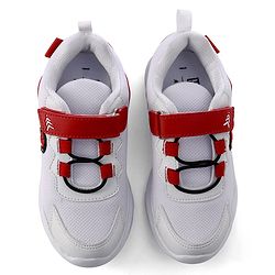 Pine Kids Marvel Velcro Closure Sneakers With Spider Man Print - Red & White