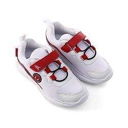 Pine Kids Marvel Velcro Closure Sneakers With Spider Man Print - Red & White