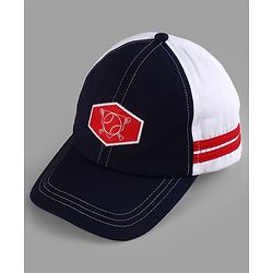 Pine Kids Woven Baseball Cap Navy Blue - Diameter 16 cm