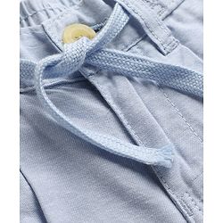 Pine Kids Woven Full Sleeves Solid Trouser - Light Blue