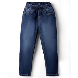 Pine Kids Denim Woven Full Length Jeans - Navy Blue