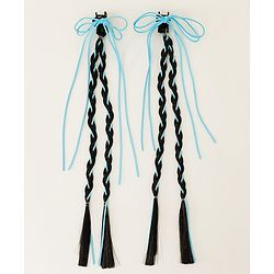 Pine Kids Free Size Hair Extensions - Blue