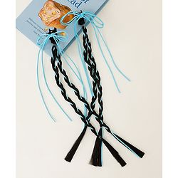Pine Kids Free Size Hair Extensions - Blue