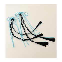 Pine Kids Free Size Hair Extensions - Blue