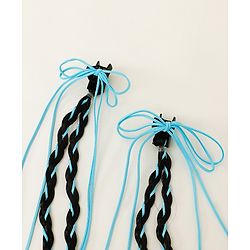 Pine Kids Free Size Hair Extensions - Blue