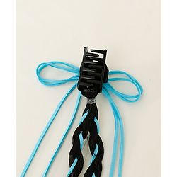 Pine Kids Free Size Hair Extensions - Blue