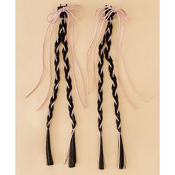 Pine Kids Free Size Hair Extensions - Pink