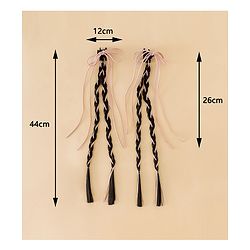 Pine Kids Free Size Hair Extensions - Pink